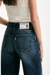 Jeans palazzo PRETENDER lavaggio scuro donna Department five - 6