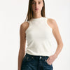 Top scollo america bianco donna Department five - 6