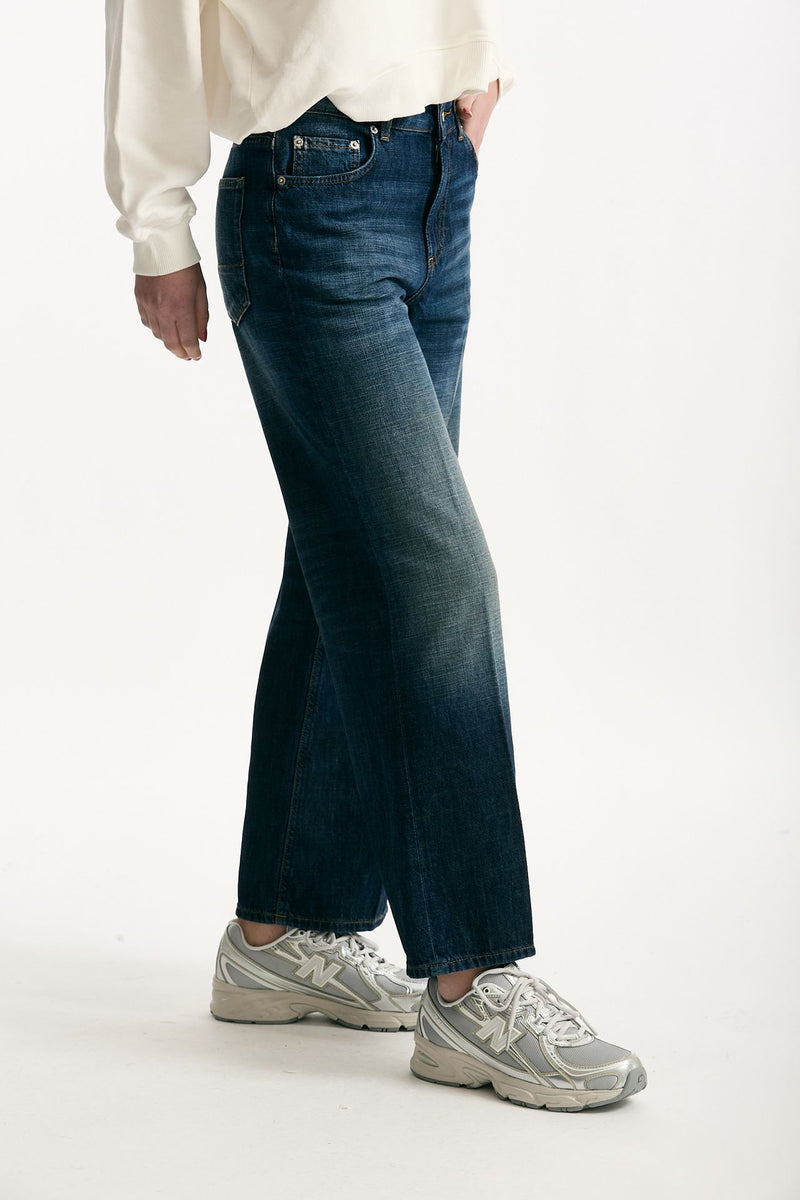 Jeans ampio BREA lavaggio scuro donna Department five - 3