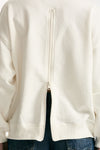 Felpa over bianco ottico donna Department five - 5