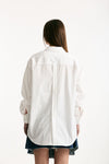 Camicia over bianco ottico donna Department five - 3