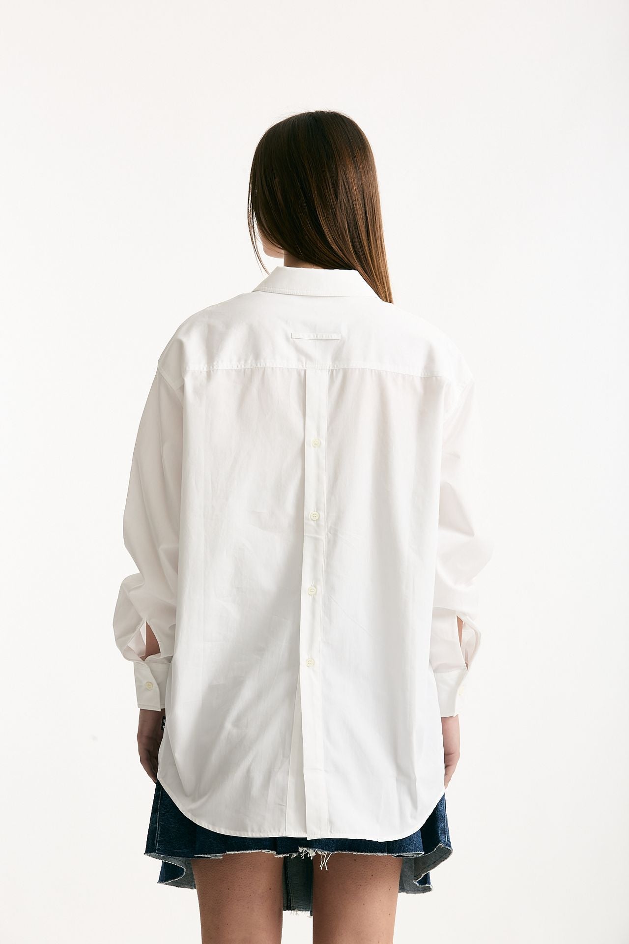 Camicia over bianco ottico donna Department five - 3