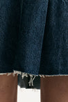 Gonna ROSS a pieghe in denim donna Department five - 3