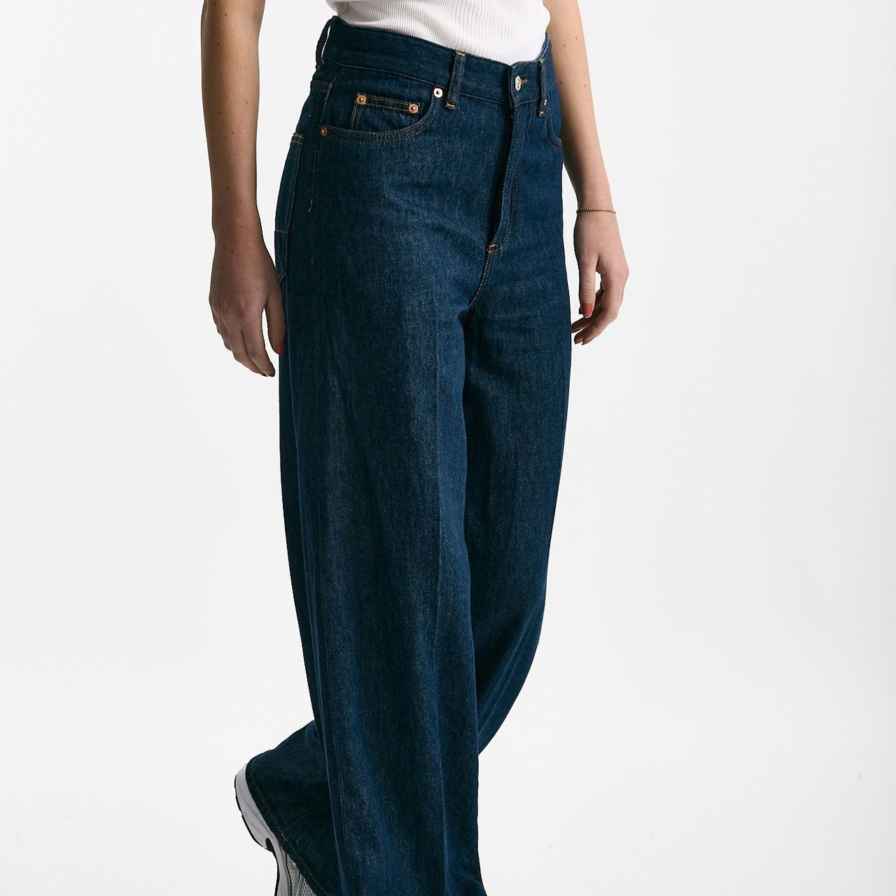 Jeans ampio EXPRESS Denim scuro donna Department five - 7