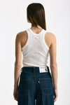 Top scollo america bianco donna Department five - 3
