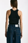 Top scollo america nero donna Department five - 3