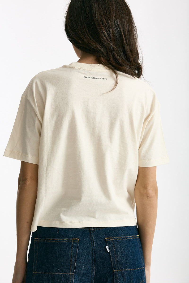 T-shirt boxy panna donna Department five - 3