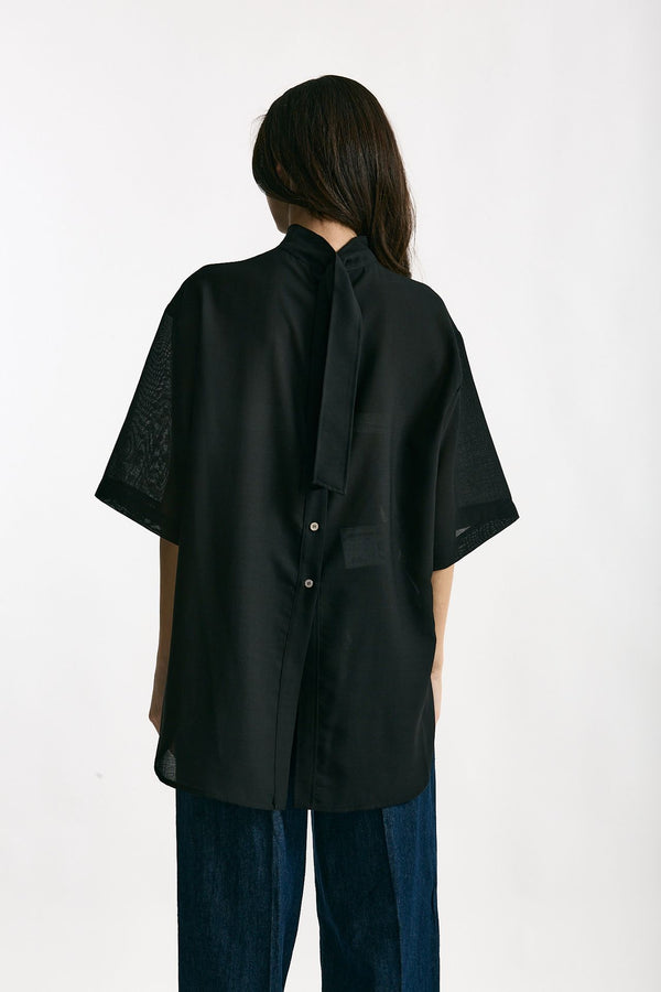 Camicia over nero donna Department five