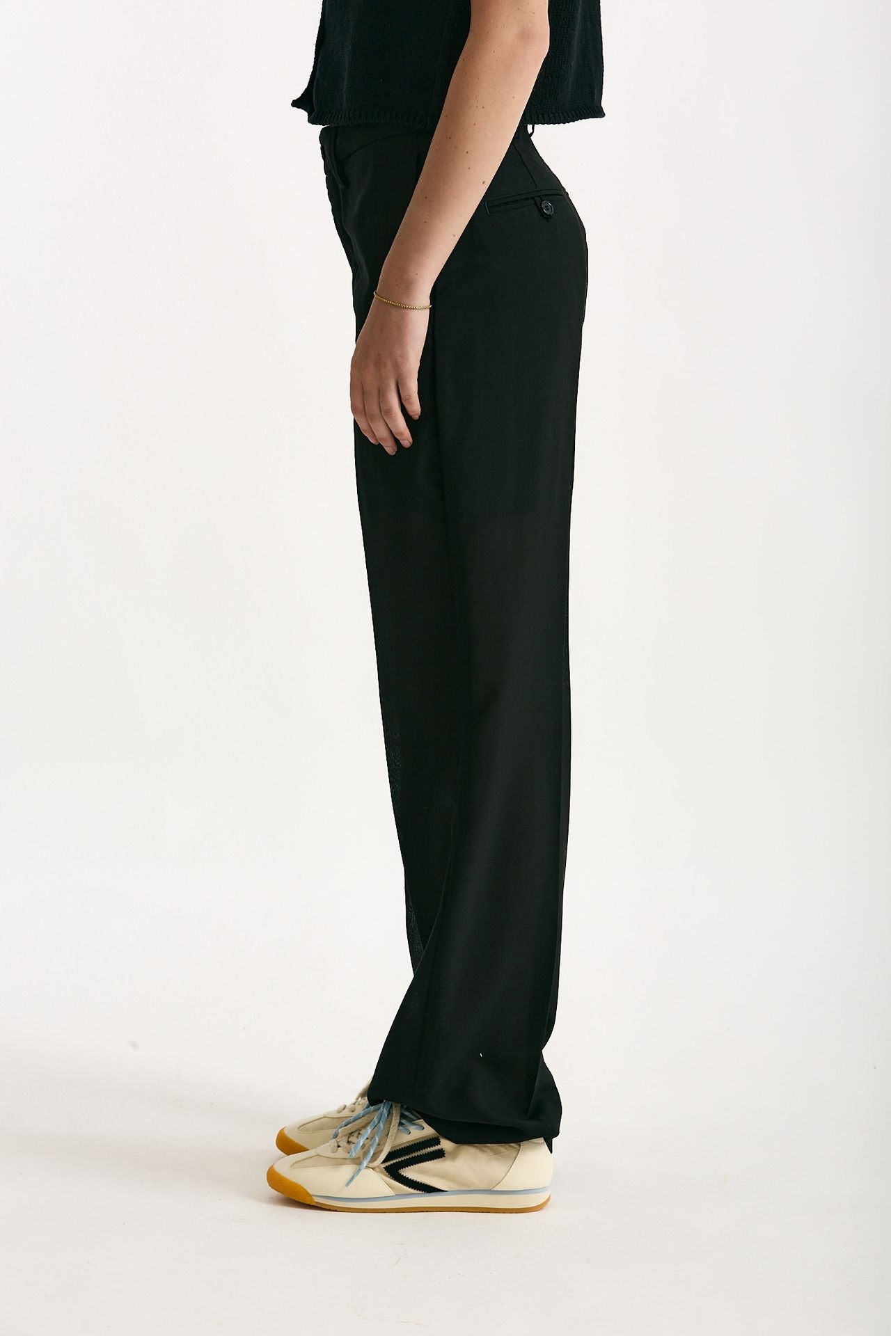 Pantalone dritto NOTES nero donna Department five - 2