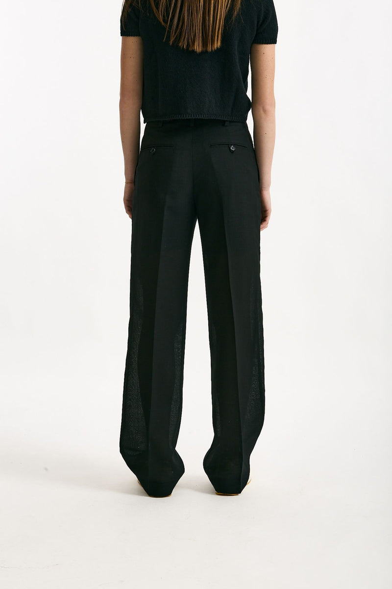 Pantalone dritto NOTES nero donna Department five - 4