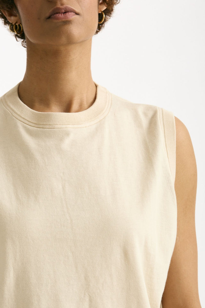 Gilet in maglia panna donna Department five - 5