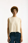 Gilet in maglia panna donna Department five - 1