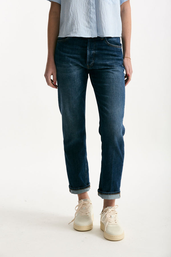 Jeans regular ICON lavaggio medio donna Dondup