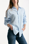 Camicia over rigata donna Dondup - 1