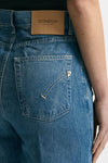 Jeans palazzo AMBER medio chiaro donna Dondup - 6