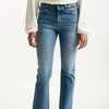 Jeans trombetta lavaggio chiaro donna Fay - 7
