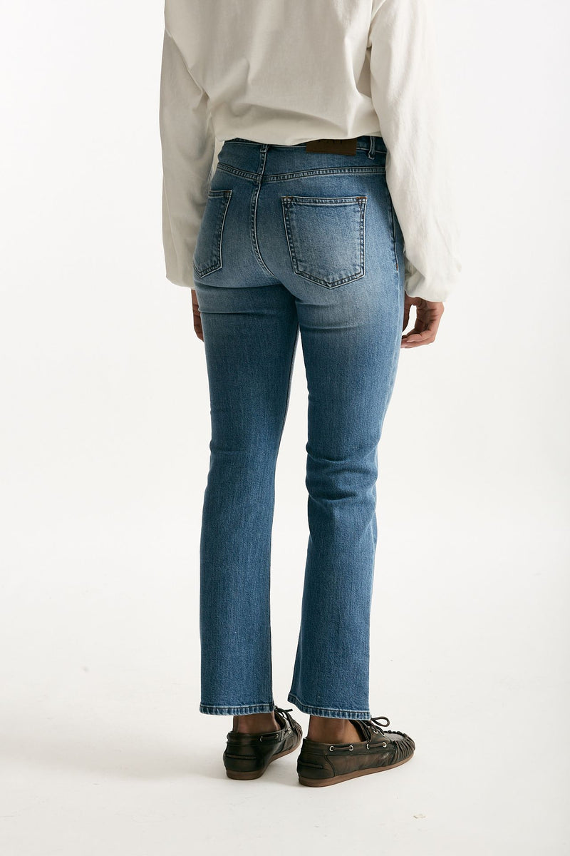 Jeans trombetta lavaggio chiaro donna Fay - 3