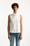 Camicia senza maniche bianco donna Fay - 1