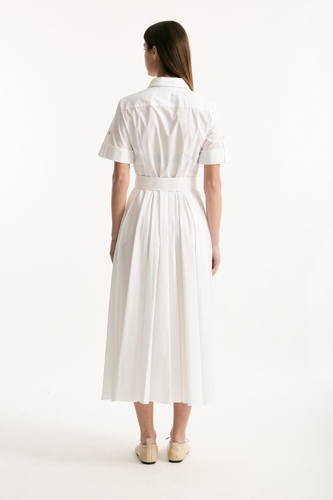 Abito in cotone bianco donna Fay - 3