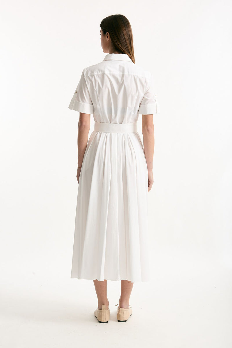 Abito in cotone bianco donna Fay - 3