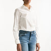 Camicia slim bianco donna Fay - 6
