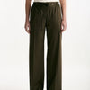 Pantalone in cotone verde militare donna Fay - 7