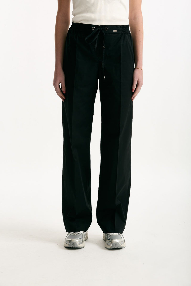 Pantalone in cotone nero donna Fay - 2