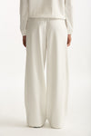 Pantalone in viscosa bianco donna Fay - 3