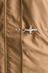 Giubbino midi in popeline tecnico cammello donna Fay - 7