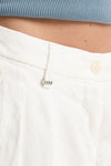 Bermuda in lino bianco donna Fay - 4
