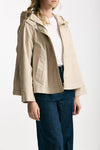 Giubbino corto in popeline tecnico beige donna Fay - 4