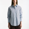 Camicia over Azzurra con riga donna Daniele fiesoli - 6