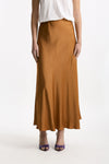 Gonna midi ocra donna Daniele fiesoli - 1