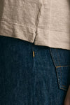 T-shirt in lino tortora donna Daniele fiesoli - 5