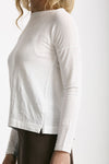 T-shirt in lino bianco donna Daniele fiesoli - 4