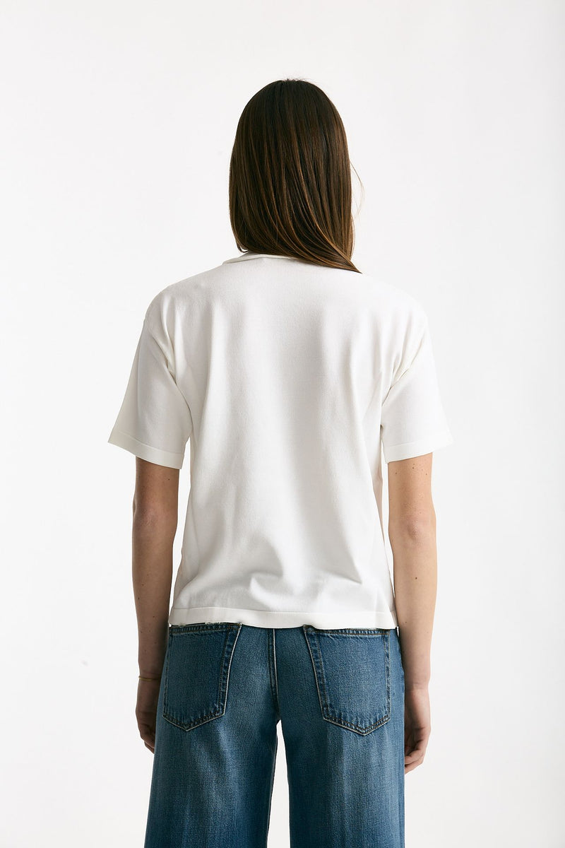 Maglia in viscosa bianco donna Daniele fiesoli - 3