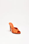 Décolleté NOEMIE SATIN in raso arancione donna Gia borghini - 2