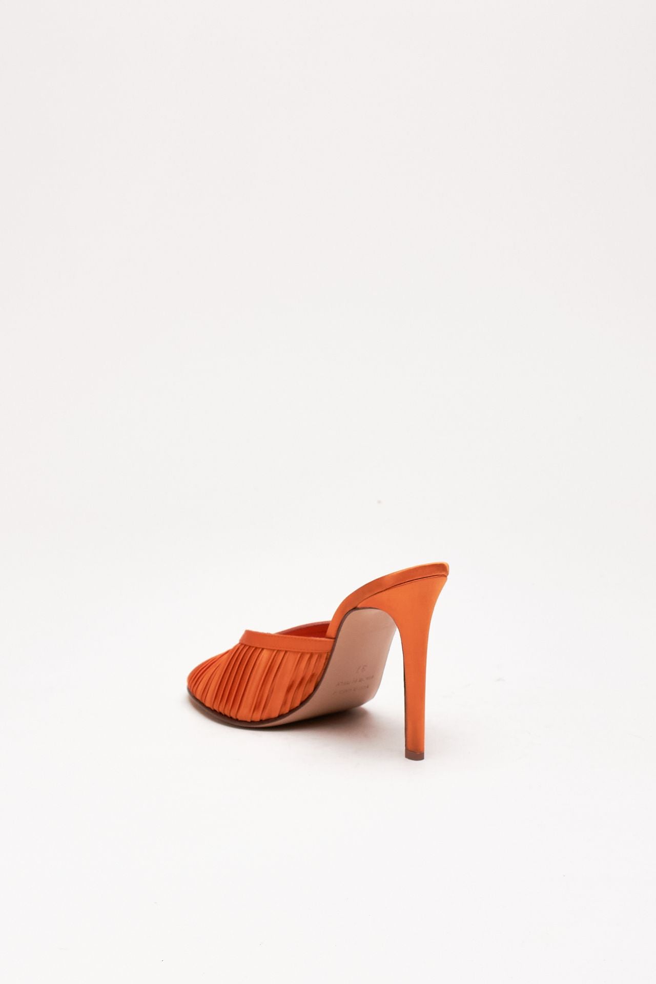 Décolleté NOEMIE SATIN in raso arancione donna Gia borghini - 3