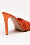Décolleté NOEMIE SATIN in raso arancione donna Gia borghini - 7
