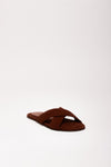 Ciabatte HINA in pelle marrone donna Gia borghini - 2