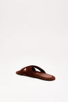 Ciabatte HINA in pelle marrone donna Gia borghini - 3
