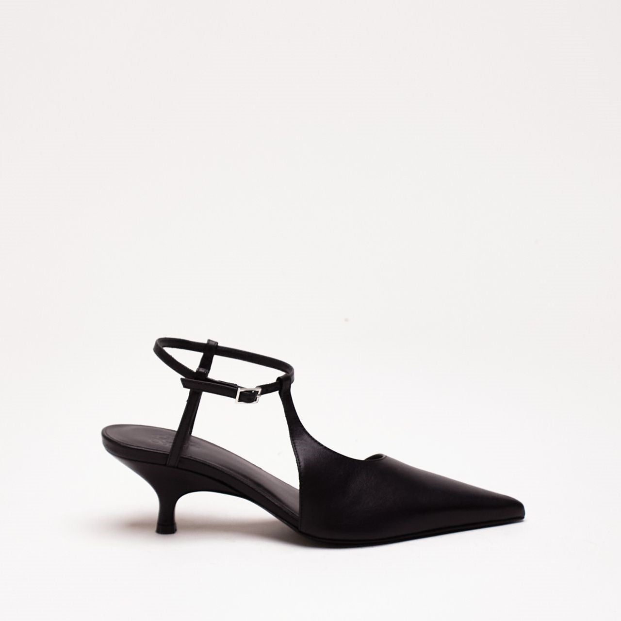 Sandalo CALLAS in pelle nero donna Gia borghini - 9