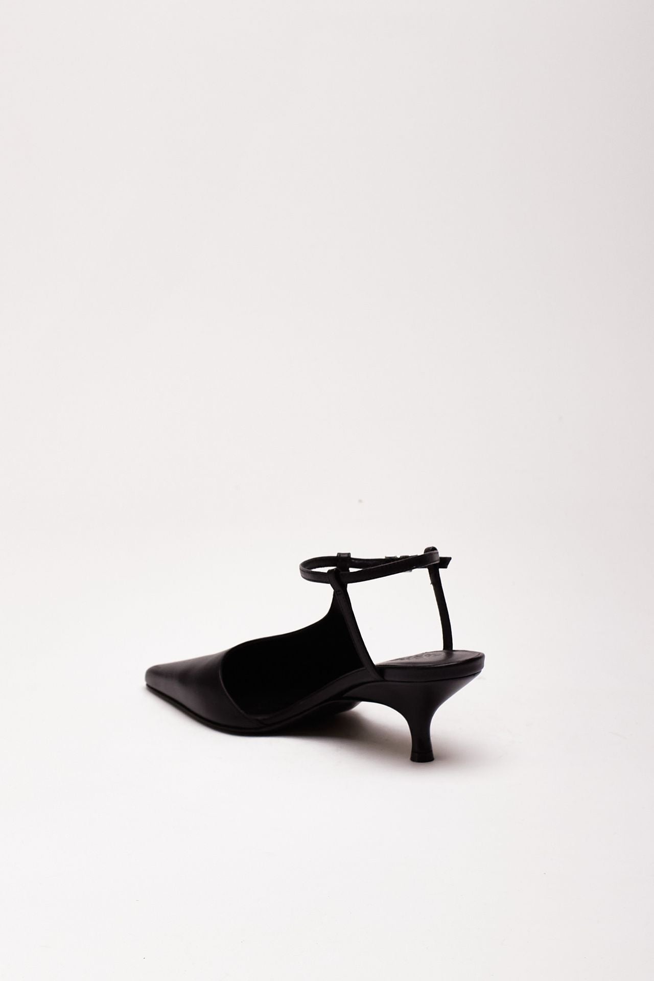 Sandalo CALLAS in pelle nero donna Gia borghini - 3