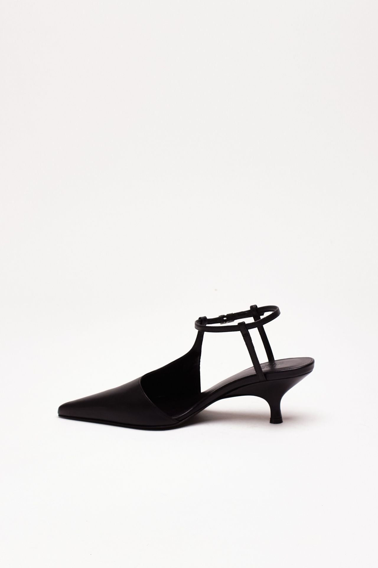 Sandalo CALLAS in pelle nero donna Gia borghini - 4