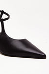 Sandalo CALLAS in pelle nero donna Gia borghini - 6