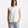 Top basic girocollo bianco donna Grifoni - 6