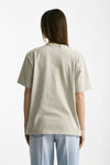 T-shirt over grigio lavato donna Grifoni - 3