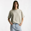 T-shirt over grigio lavato donna Grifoni - 6