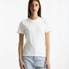 T-shirt basic bianco donna Grifoni - 5
