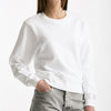 Felpa girocollo bianco donna Grifoni - 5